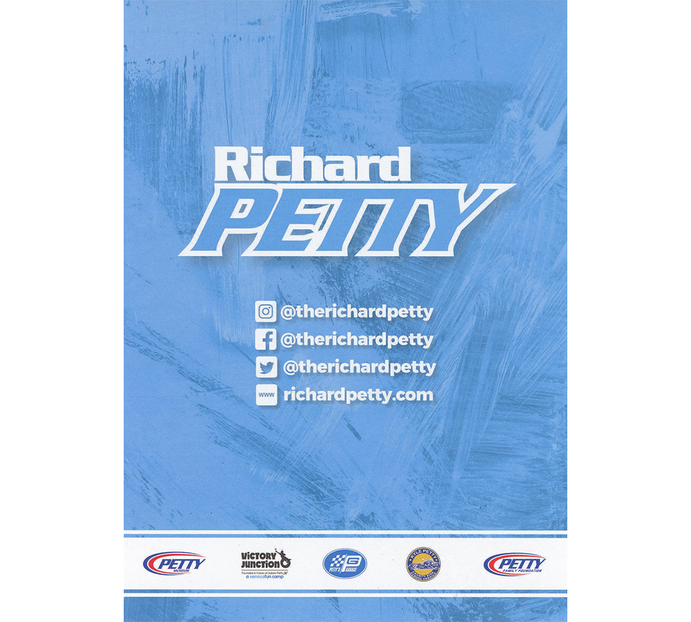 Richard Petty Signed NASCAR Hands in Pocket 5x7 Card - Image 3