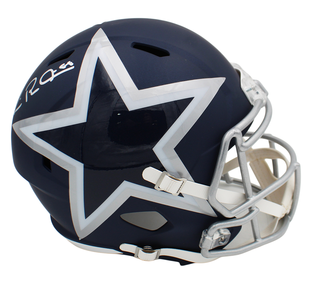 Michael Irvin Signed Dallas Cowboys Speed Full Size AMP NFL Helmet - Image 2