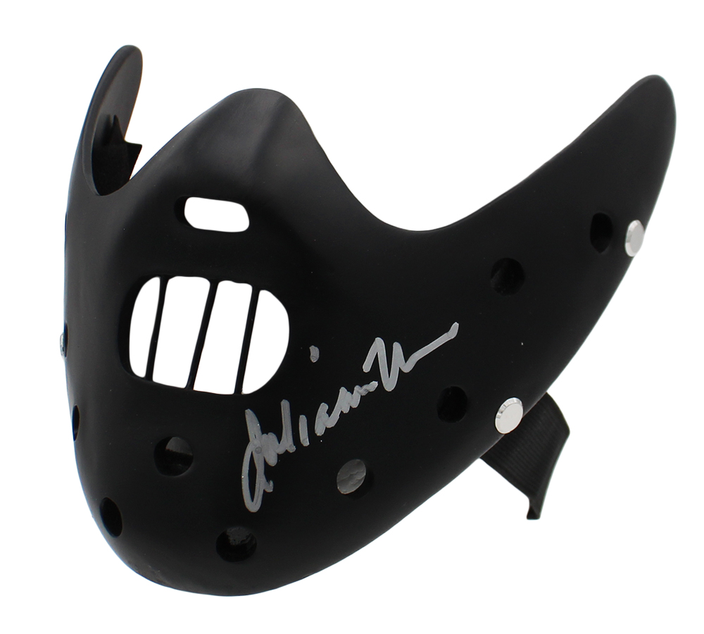 Julianne Moore Signed Hannibal Black Costume Mask