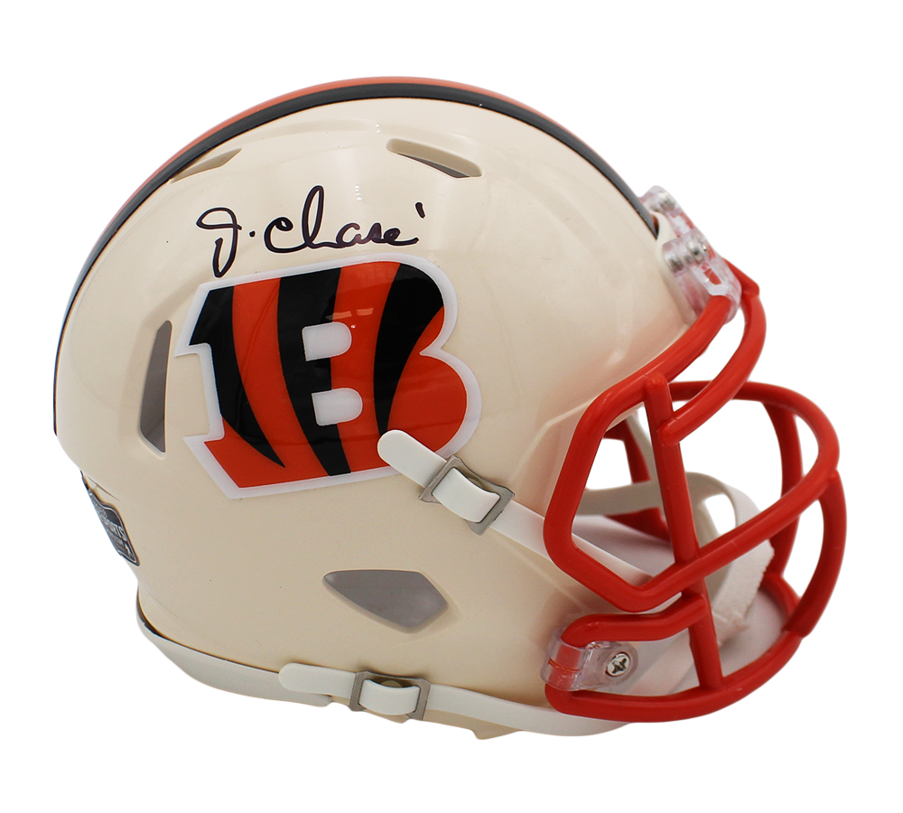 Ja'Marr Chase Signed Cincinnati Bengals Speed Retro NFL Mini