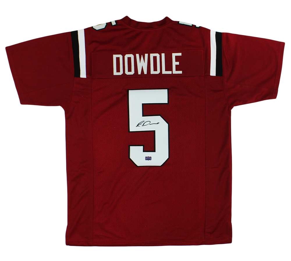 Rico Dowdle Signed South Carolina Custom Red Jersey
