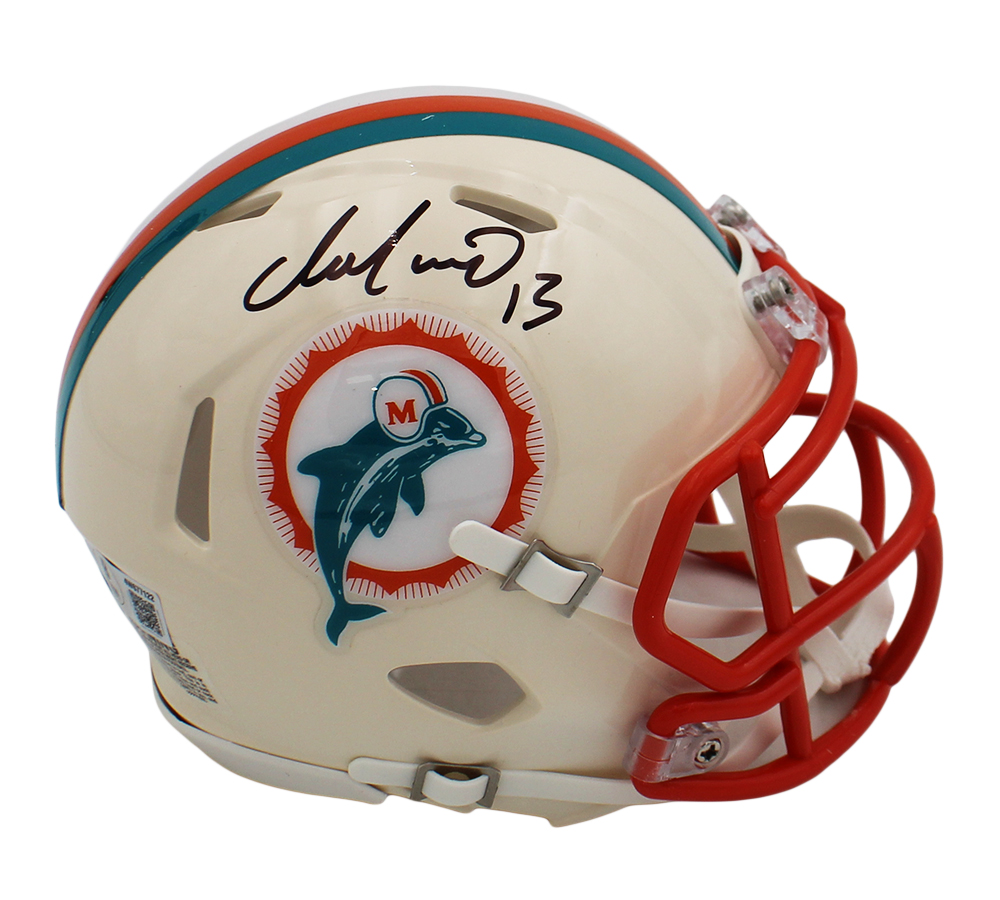 Dan Marino Signed Miami Dolphins Speed Retro Mini NFL Helmet