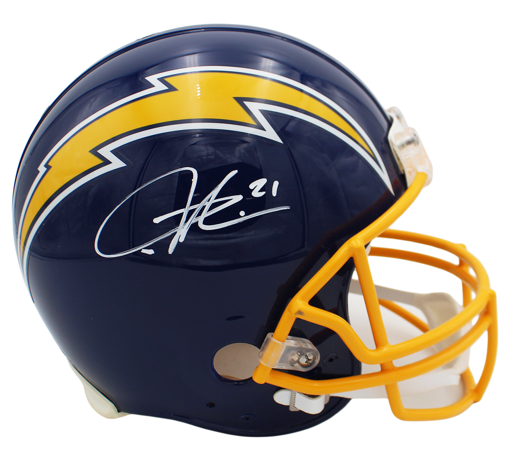 LaDanian Tomlinson Signed San Diego Chargers Authentic Throwback Blue VSR4 NFL Helmet