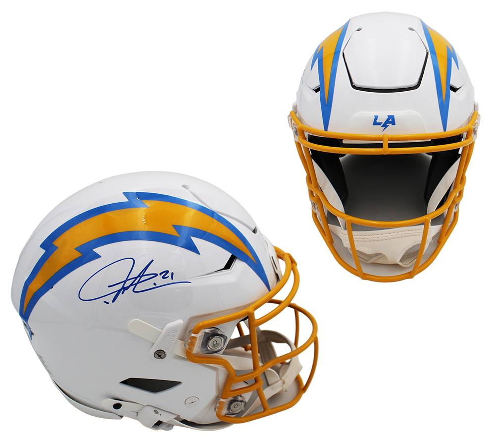 LaDanian Tomlinson Signed San Diego Chargers Speed Flex Authentic NFL Helmet