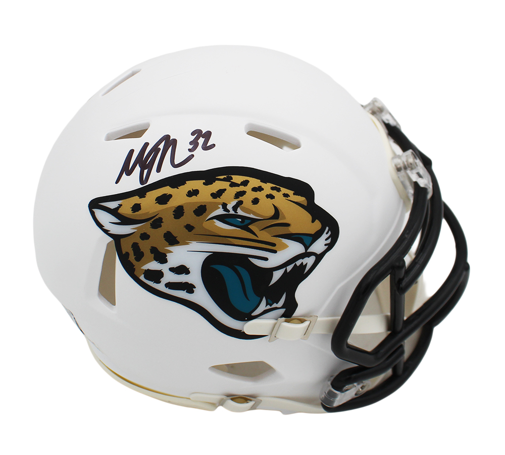 Maurice Jones-Drew Signed Jacksonville Jaguars Speed 2024 ALT NFL Mini Helmet