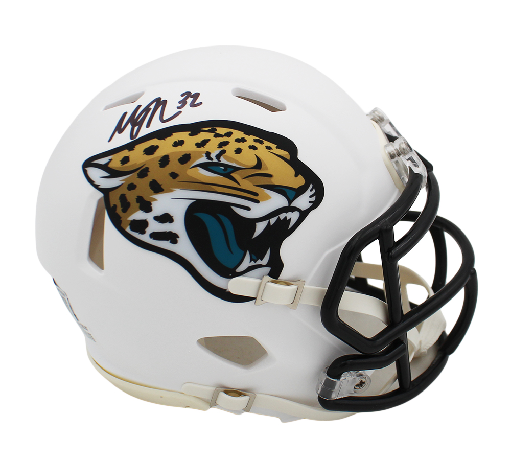Maurice Jones-Drew Signed Jacksonville Jaguars Speed 2024 ALT NFL Mini Helmet - Image 2