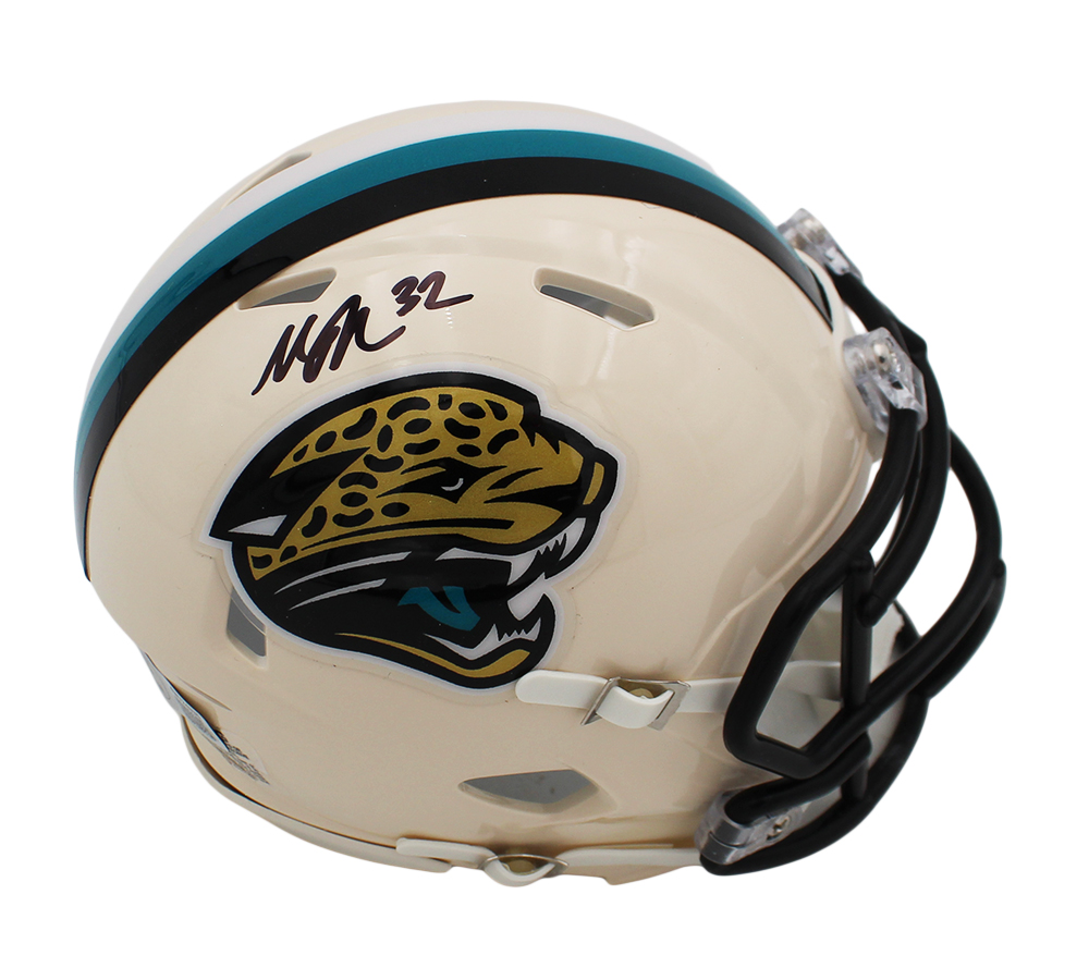 Maurice Jones-Drew Signed Jacksonville Jaguars Speed Retro NFL Mini Helmet