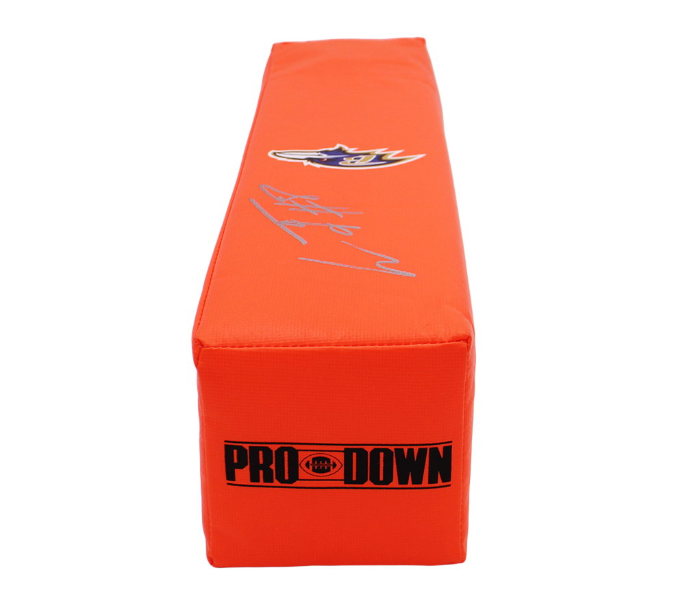 Lamar Jackson Signed Baltimore Ravens Orange Pylon - Image 3