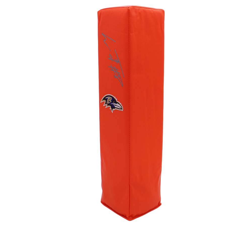 Lamar Jackson Signed Baltimore Ravens Orange Pylon - Image 2