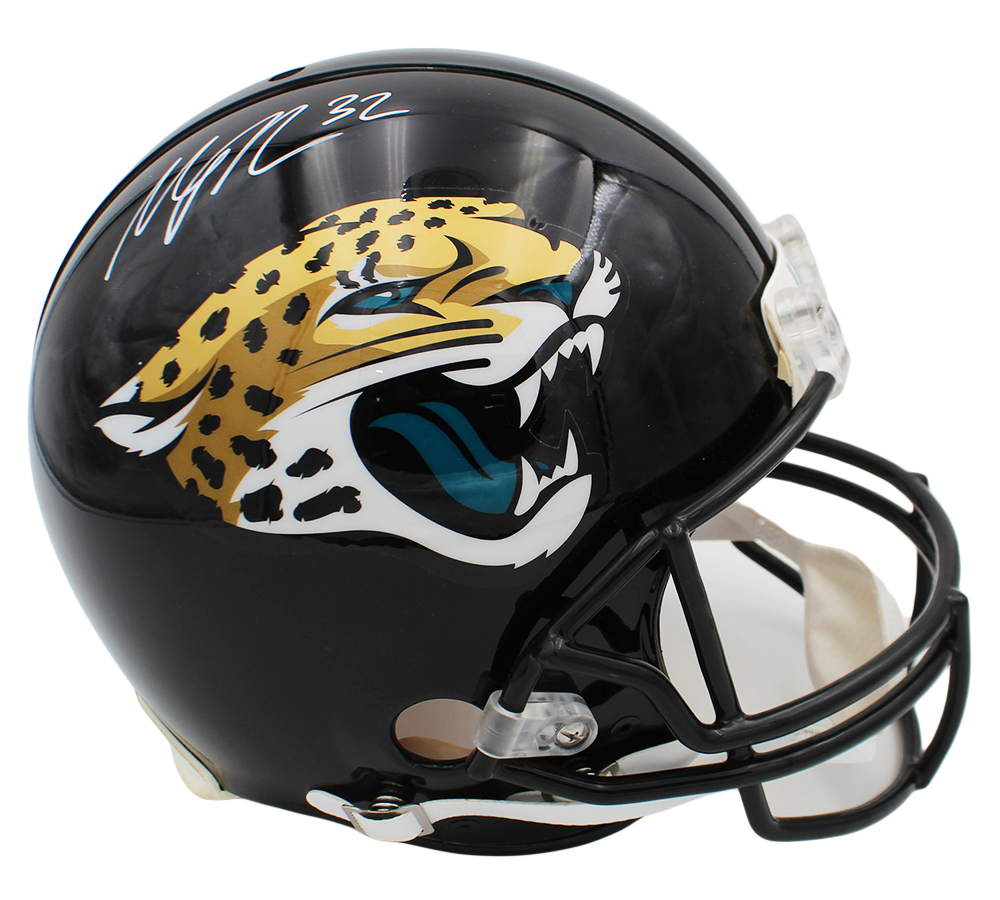 Maurice Jones-Drew Signed Jacksonville Jaguars VSR4 Authentic NFL Helmet - Image 2