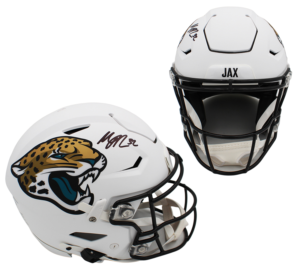 Maurice Jones-Drew Signed Jacksonville Jaguars Speed Authentic Flex 2024 Alternate NFL Helmet