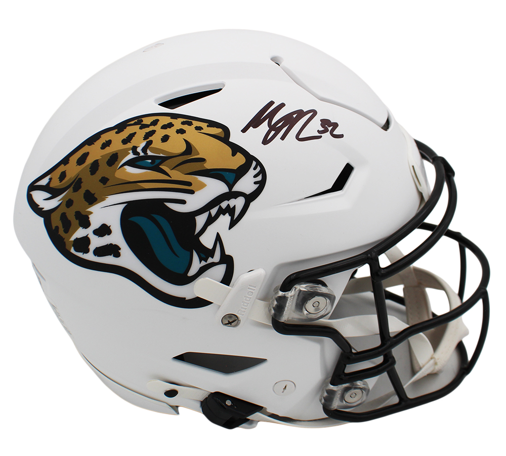 Maurice Jones-Drew Signed Jacksonville Jaguars Speed Authentic Flex 2024 Alternate NFL Helmet - Image 2