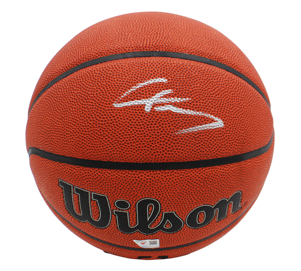 Cooper Flagg Signed Dallas Mavericks Wilson NBA Basketball