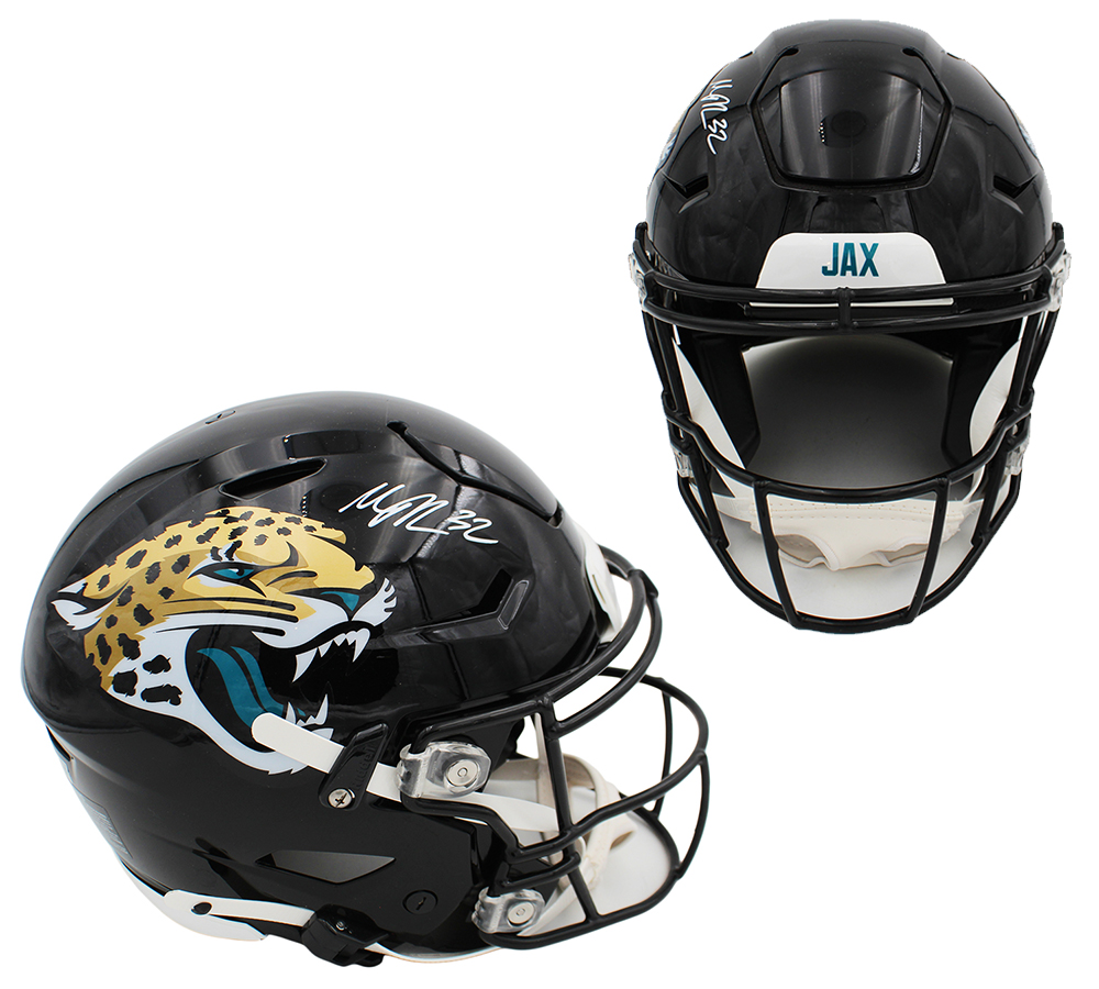 Maurice Jones-Drew Signed Jacksonville Jaguars Speed Authentic Flex NFL Helmet
