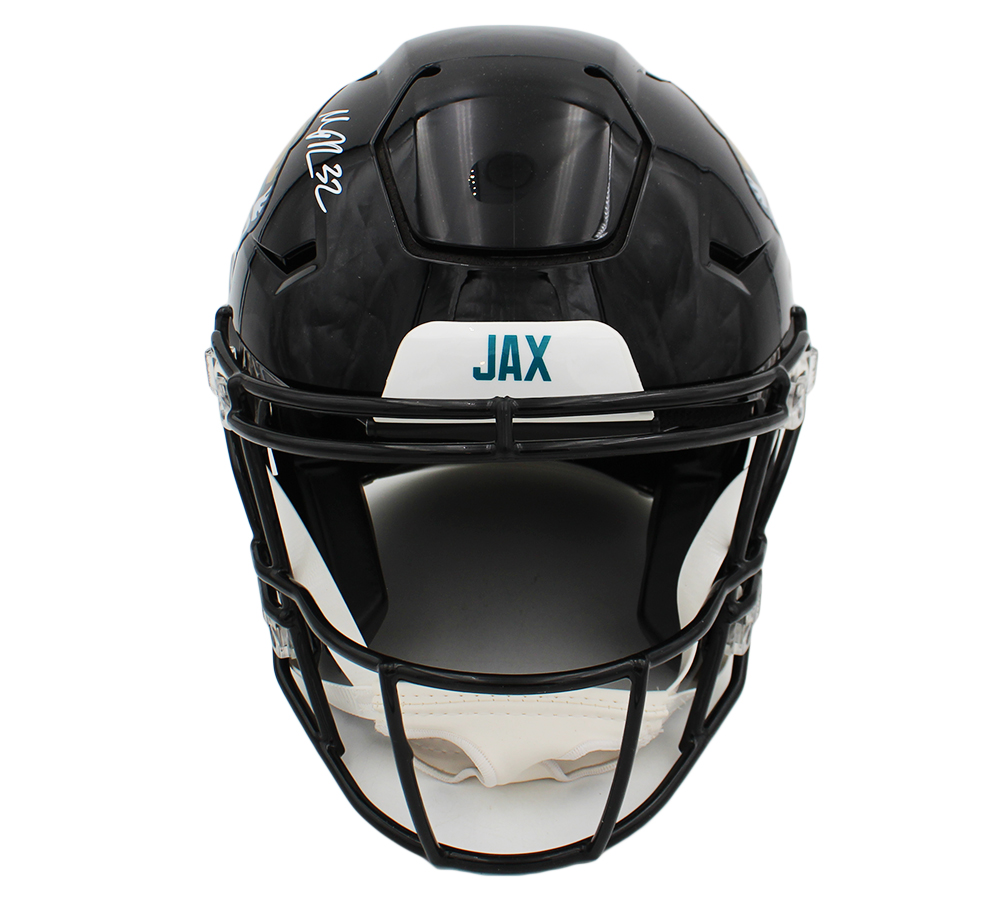 Maurice Jones-Drew Signed Jacksonville Jaguars Speed Authentic Flex NFL Helmet - Image 3