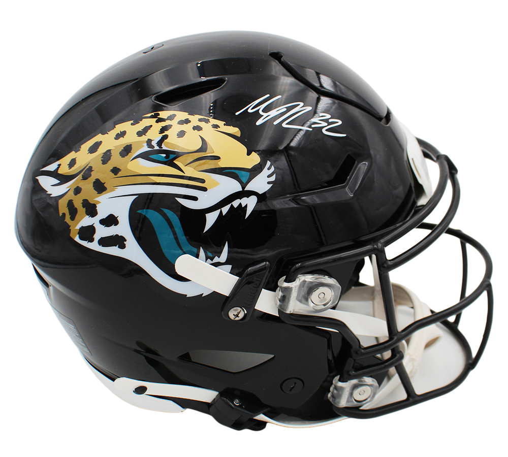 Maurice Jones-Drew Signed Jacksonville Jaguars Speed Authentic Flex NFL Helmet - Image 2