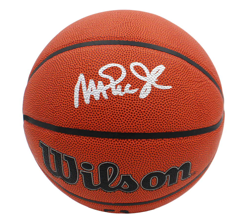 Magic Johnson Signed Los Angeles Lakers Wilson Indoor/Outdoor NBA Basketball
