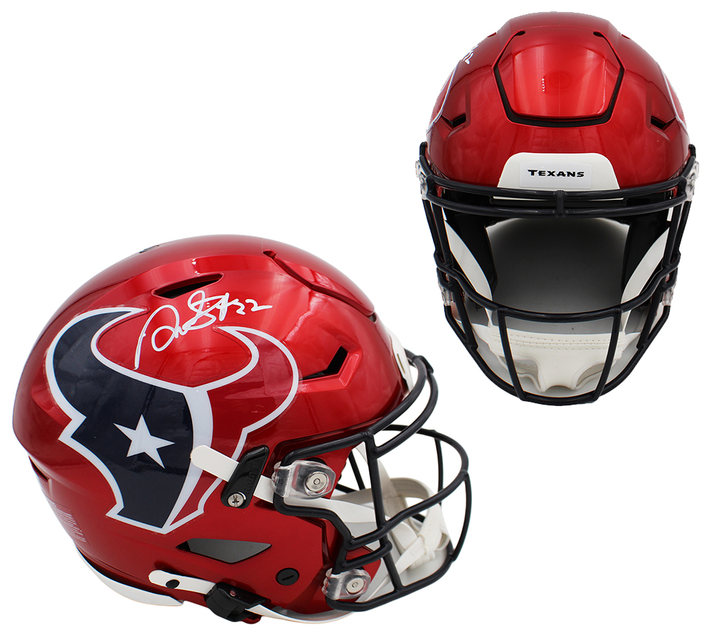 David Montgomery Signed Houston Texans Speed Flex Authentic Alternate 2022 NFL Helmet