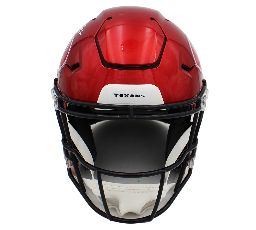 David Montgomery Signed Houston Texans Speed Flex Authentic Alternate 2022 NFL Helmet - Image 3