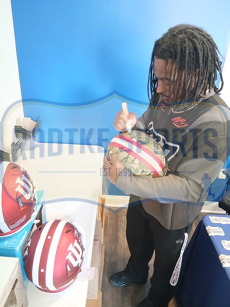 Kaelon Black Signed San Francisco 49ers Speed Camo Authentic NFL Helmet - Image 2