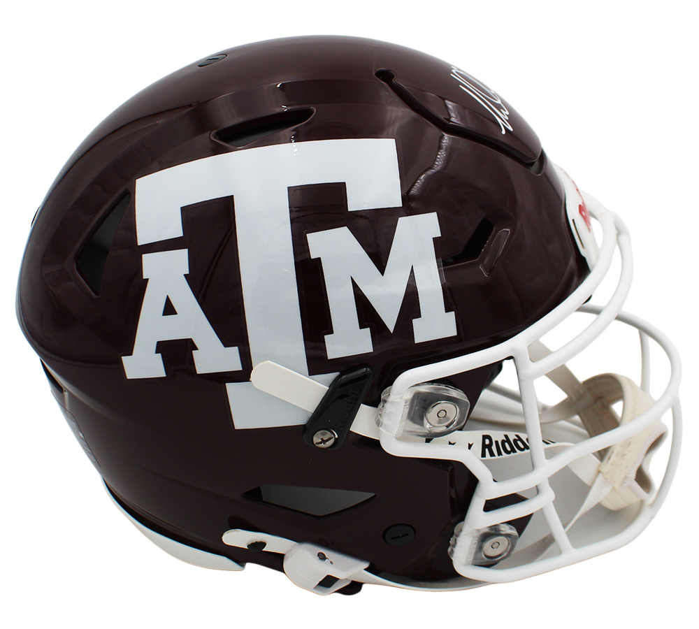 Mike Evans Signed Texas A&M Aggies Speed Flex Authentic NCAA Helmet - Image 3