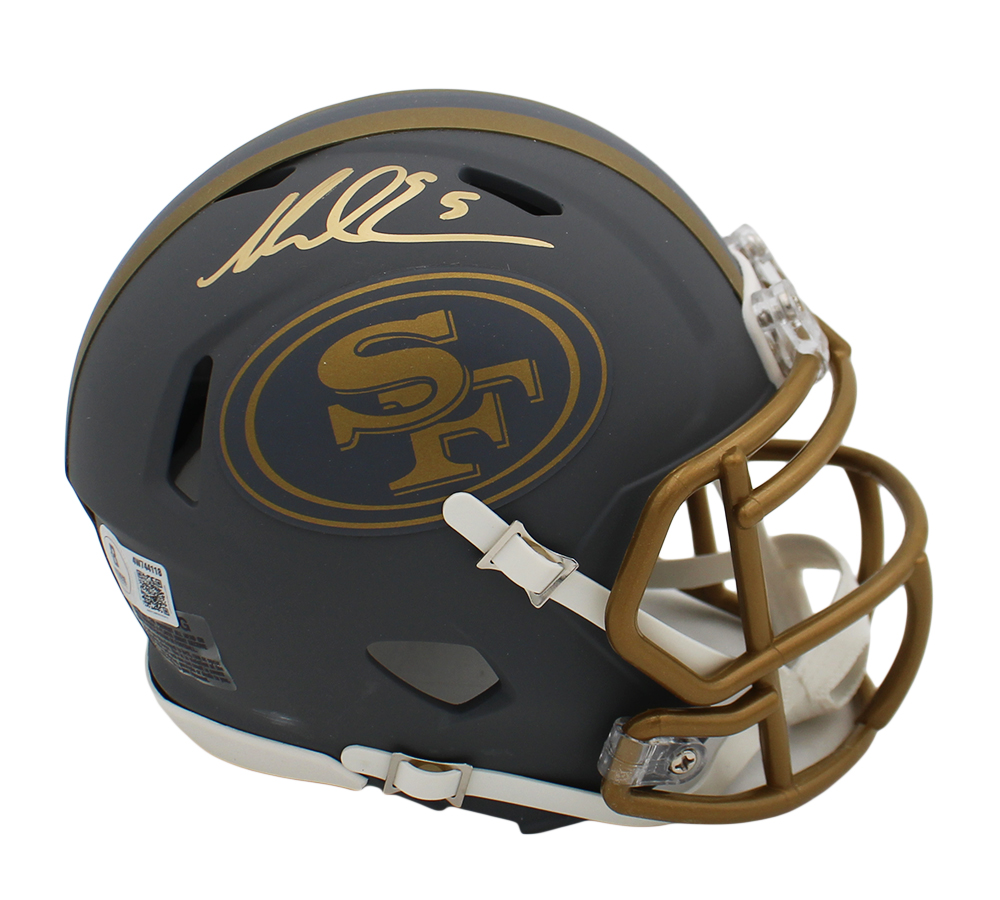 Mike Evans Signed Tampa Bay Buccaneers Speed Slate NFL Mini Helmet