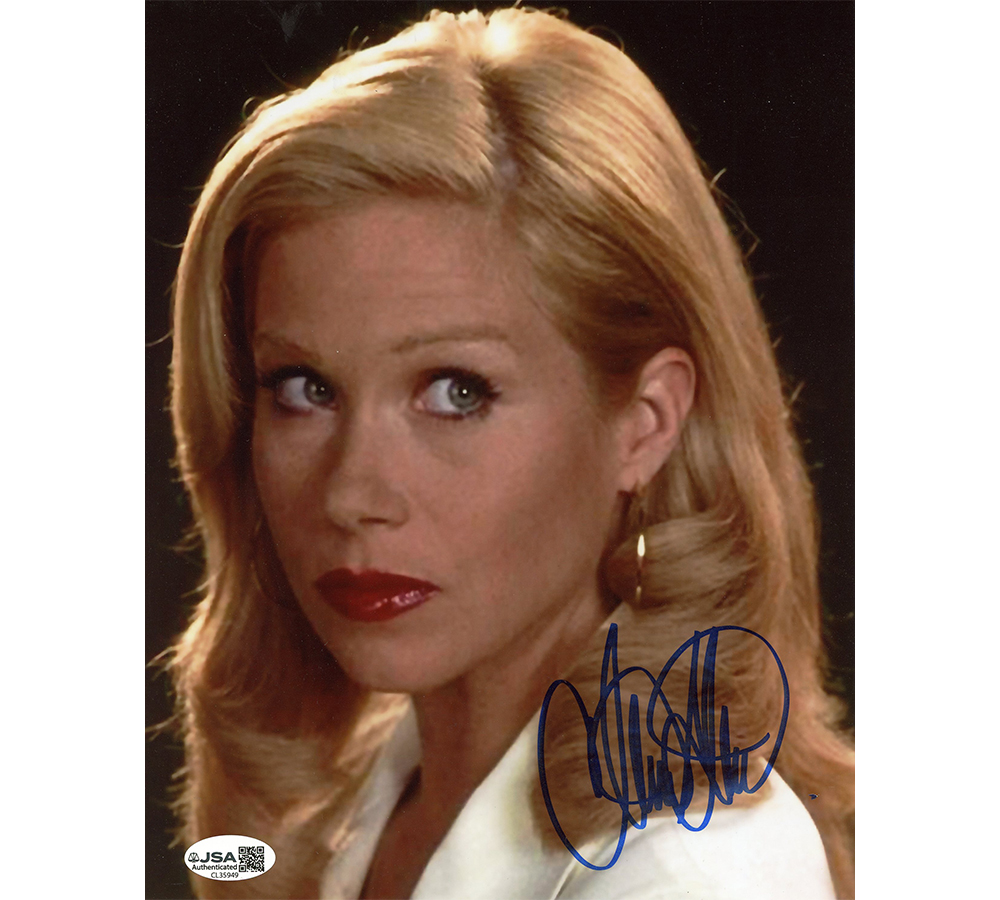 Christina Applegate Signed Anchorman Unframed 8x10 Up Close Headshot Photo