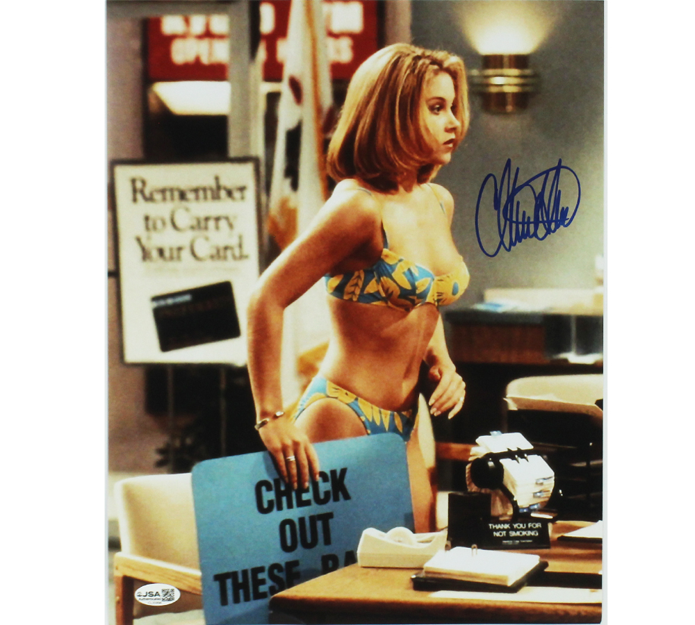 Christina Applegate Signed Married with Children Unframed 11x14 In Bikini Photo