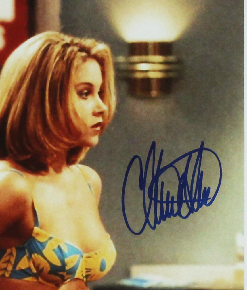 Christina Applegate Signed Married with Children Unframed 11x14 In Bikini Photo - Image 2