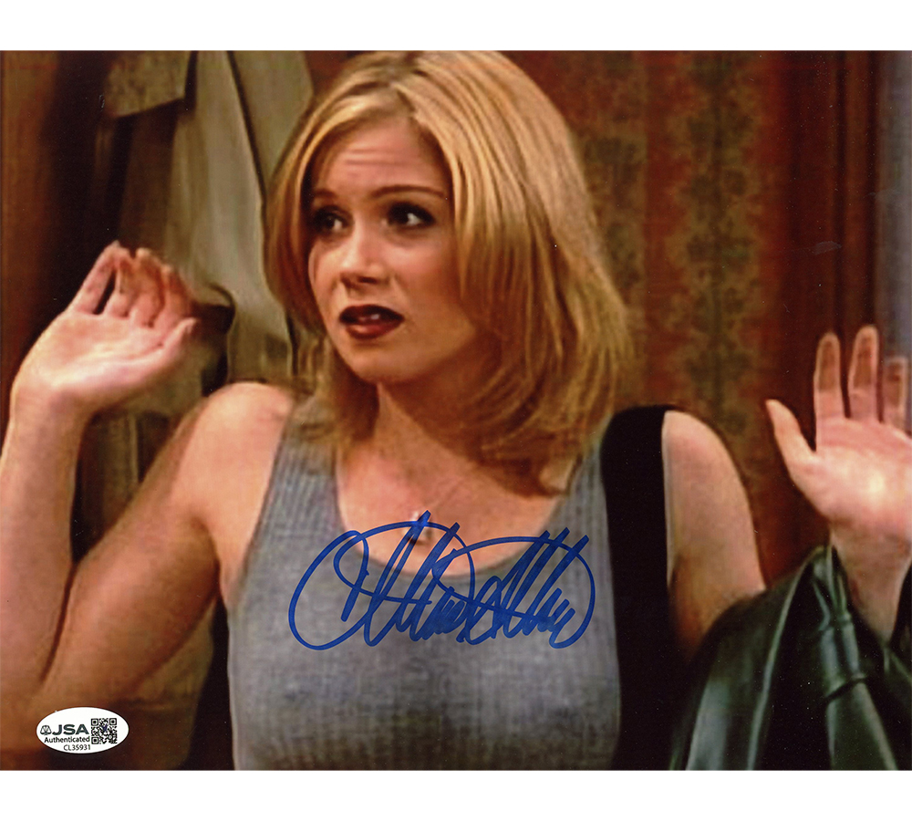 Christina Applegate Signed Married with Children Unframed 8x10 Hand in Air Photo