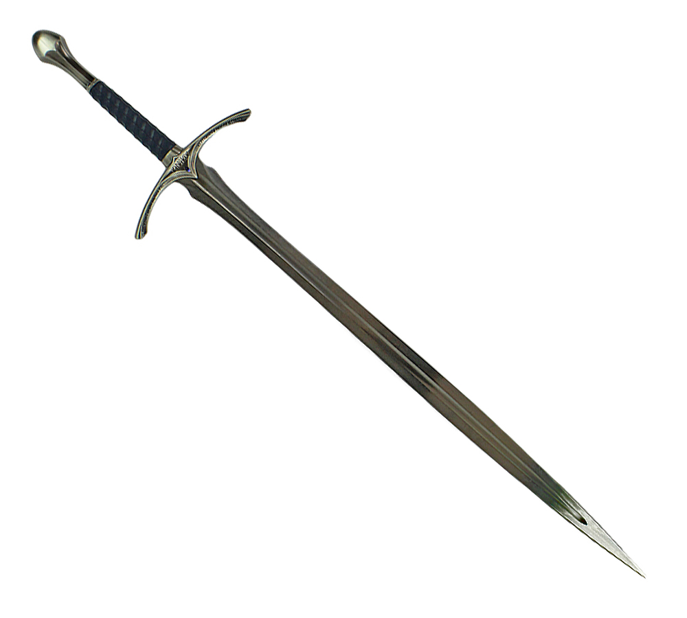 Ian McKellen Signed Lord of the Rings Glamdring 47" Stainless Steel Sword with Wall Desplay Plaque - Image 3