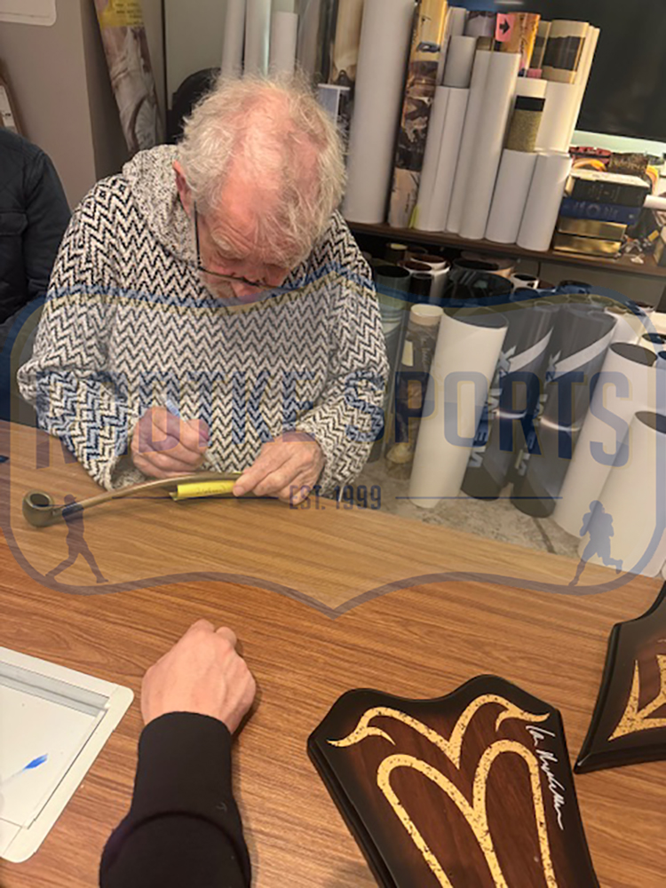 Ian McKellen Signed The Hobbit Gandalf the Grey 69" Staff with Pipe with "Gandalf" Inscription - Image 5