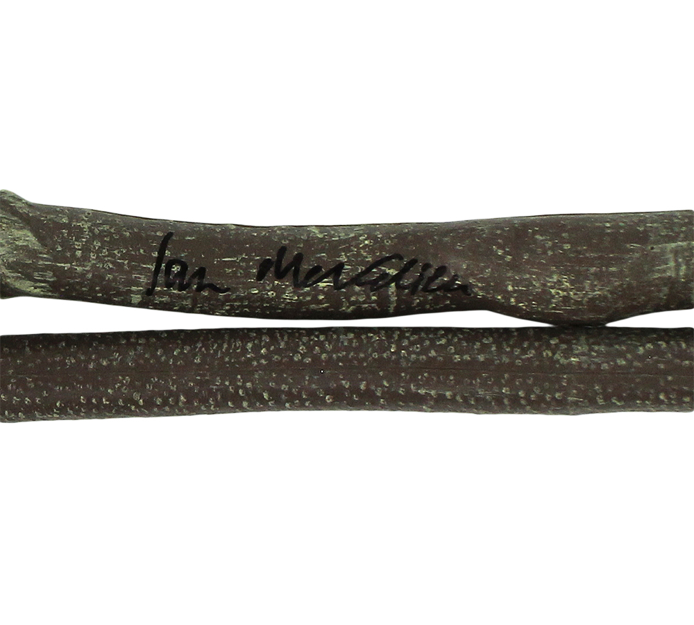 Ian McKellen Signed The Hobbit 2: Desolation of Smaug Gandalf Staff - Black Ink - Image 2