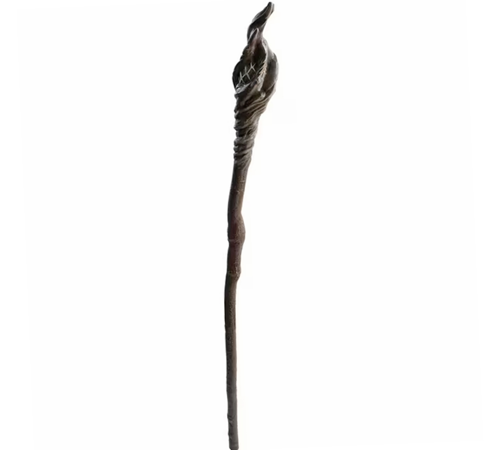 Ian McKellen Signed The Hobbit 2: Desolation of Smaug Gandalf Staff - Black Ink