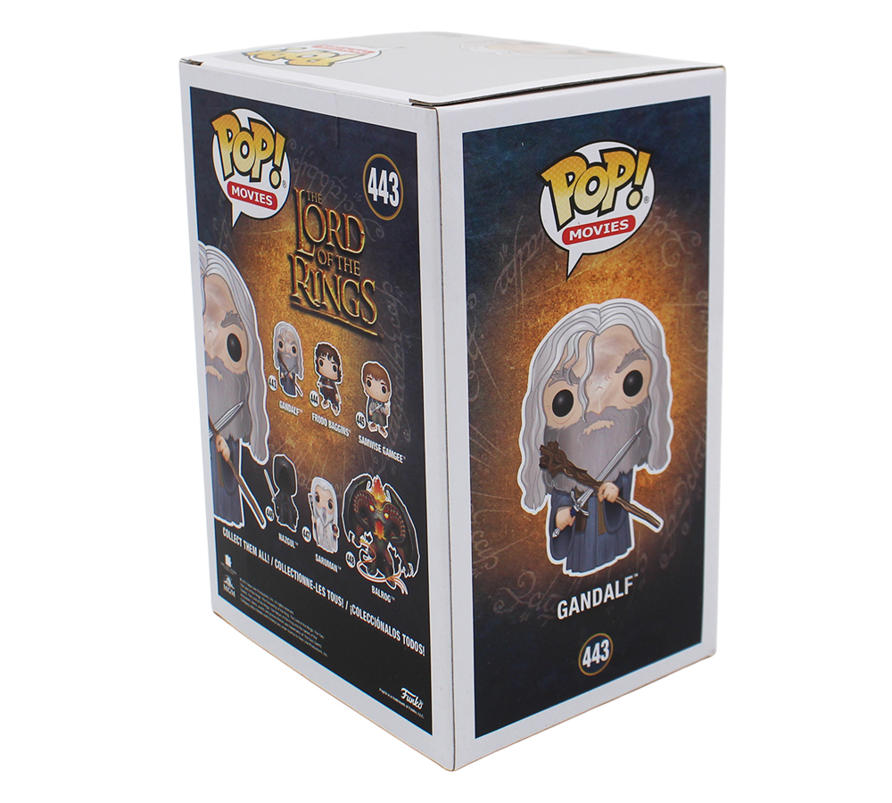 Ian McKellen Signed The Lord of the Rings #443 Gandalf Funko Pop with "Gandalf" Inscription - Image 4