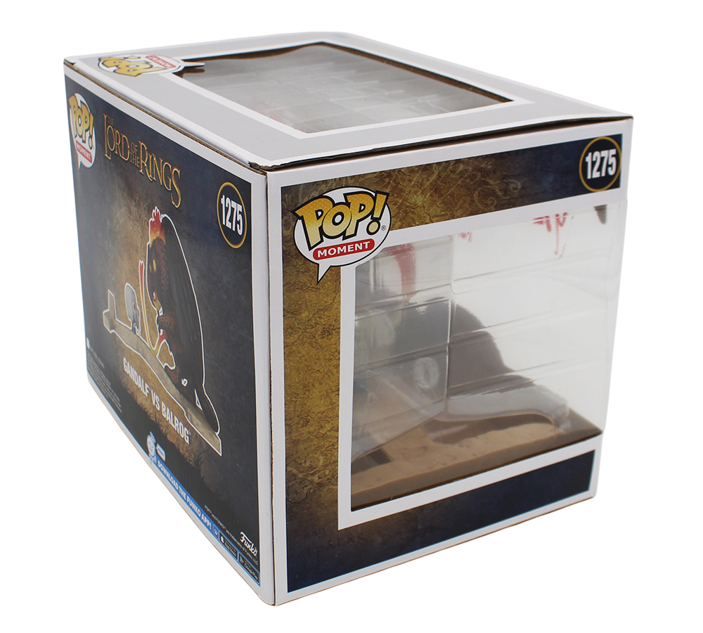 Ian McKellen Signed The Lord of the Rings #1275 Gandalf vs Balrog Funko Pop with "You Shall Not Pass" Inscription - Image 5