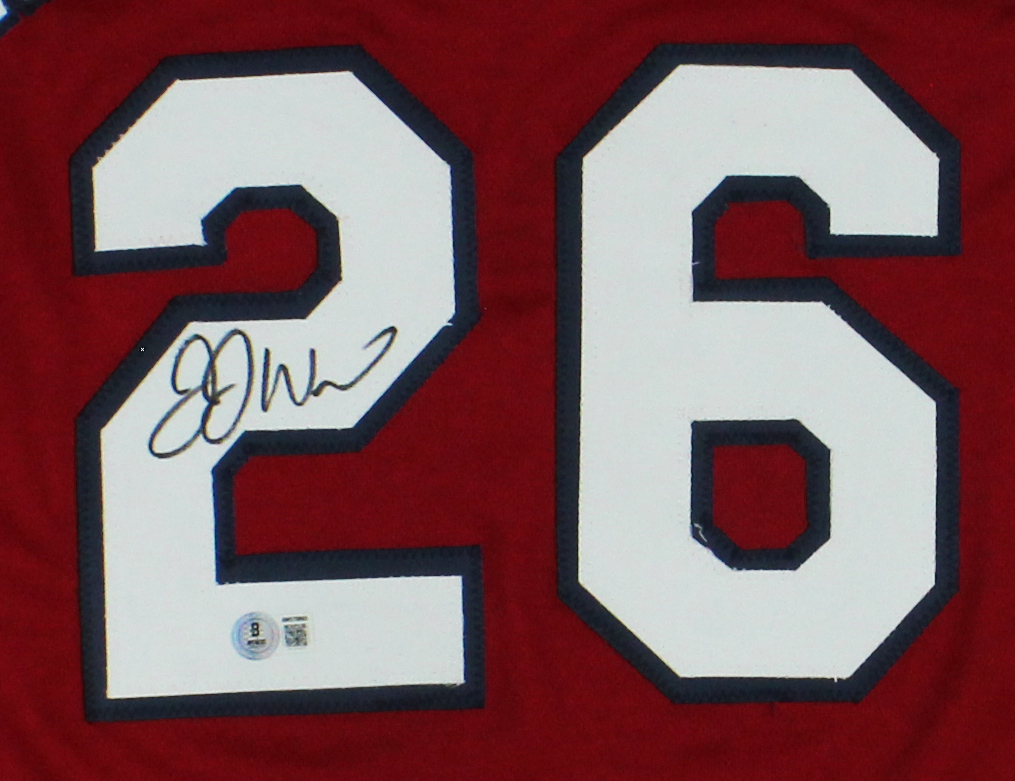 JJ Wetherholt Signed St. Louis Custom Red Jersey - Image 3