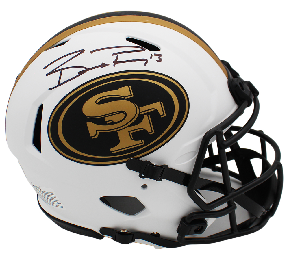 Brock Purdy San Francisco 49ers Speed Authentic Lunar NFL Helmet