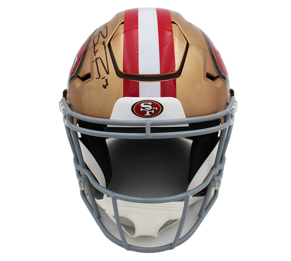 Brock Purdy San Francisco 49ers Speed Flex Authentic NFL Helmet - Image 3