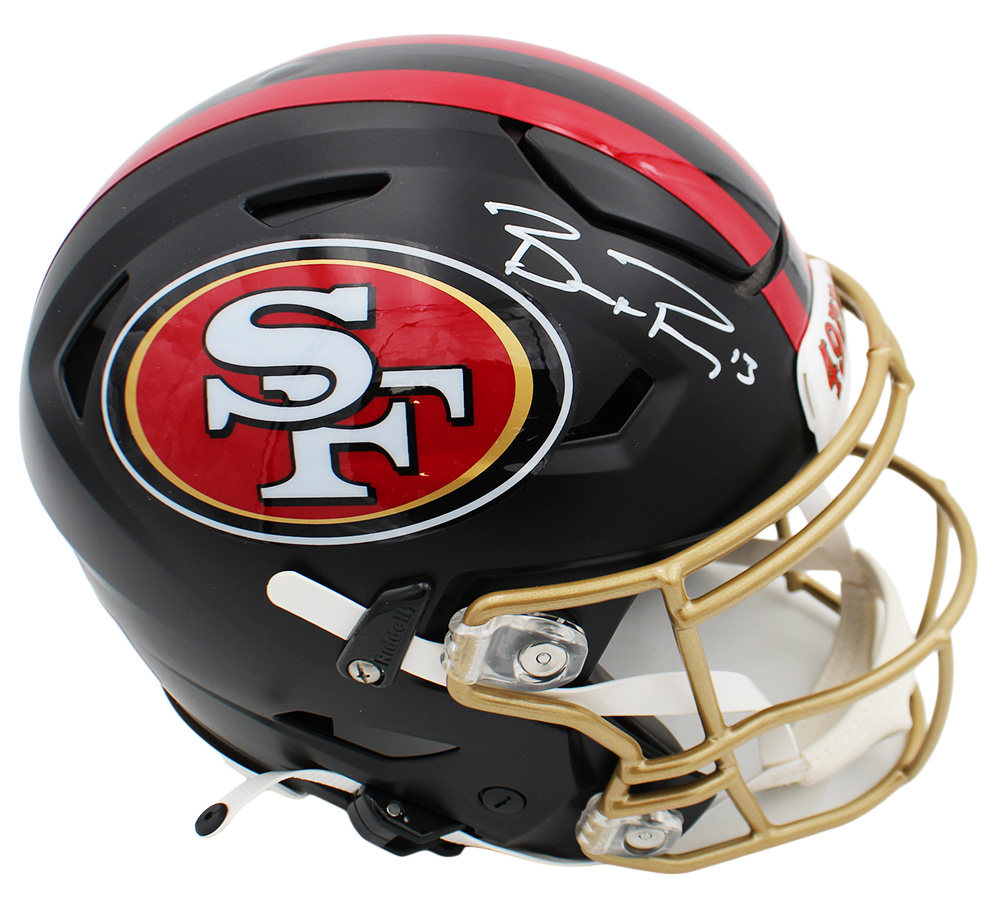 Brock Purdy San Francisco 49ers Speed Flex Authentic Rivalries NFL Helmet
