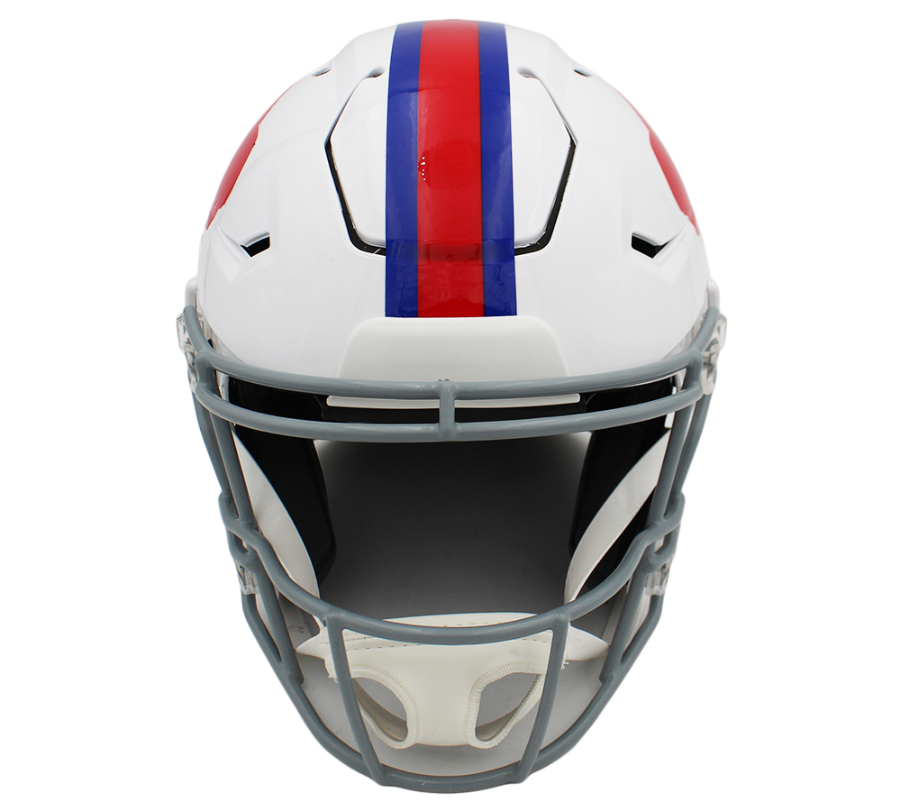 Josh Allen Signed Buffalo Bills Speed Authentic Flex Throwback 1965-1973 NFL Helmet - Image 2