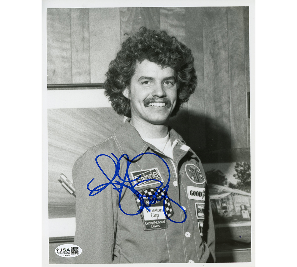 Richard Petty Signed NASCAR Unframed 8x10 Young Petty Photo