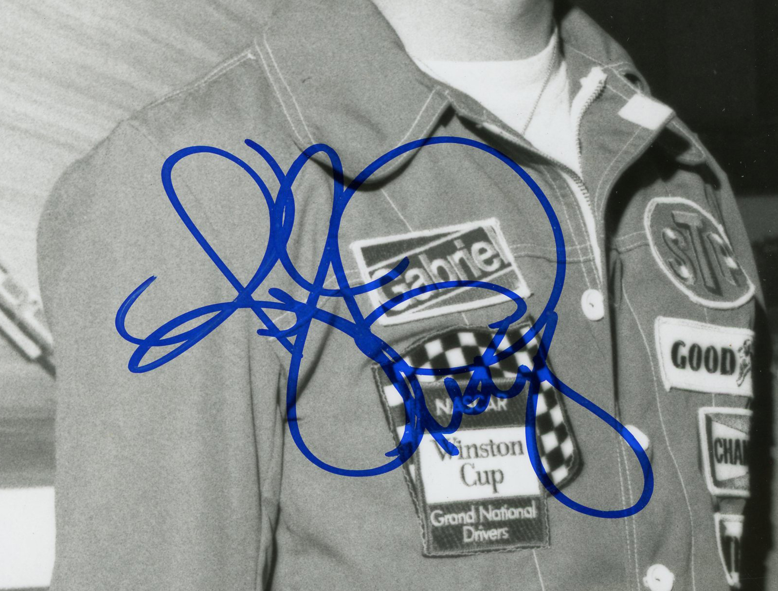 Richard Petty Signed NASCAR Unframed 8x10 Young Petty Photo - Image 2