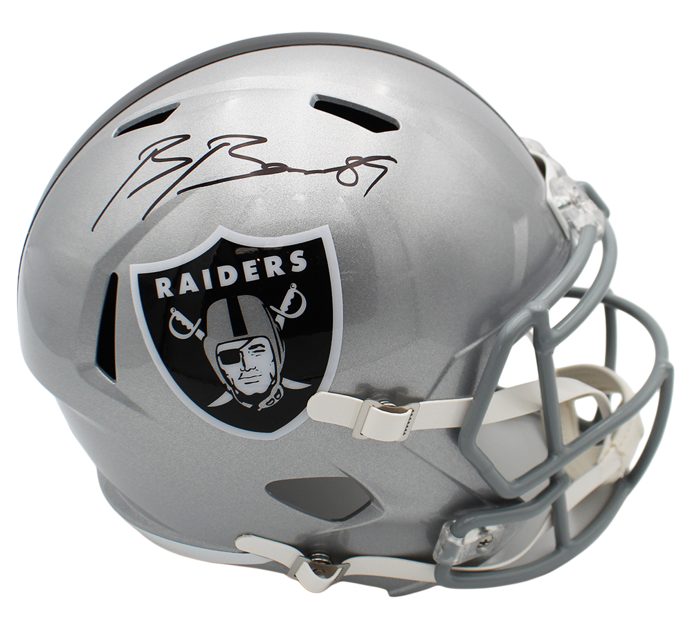 Brock Bowers Signed Las Vegas Raiders Speed Full Size NFL Helmet