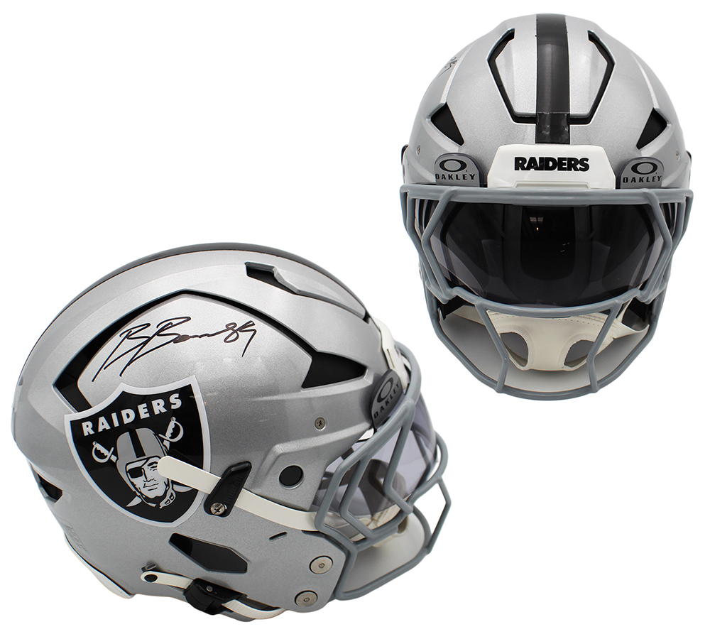 Brock Bowers Signed Las Vegas Raiders Axiom Authentic NFL Helmet