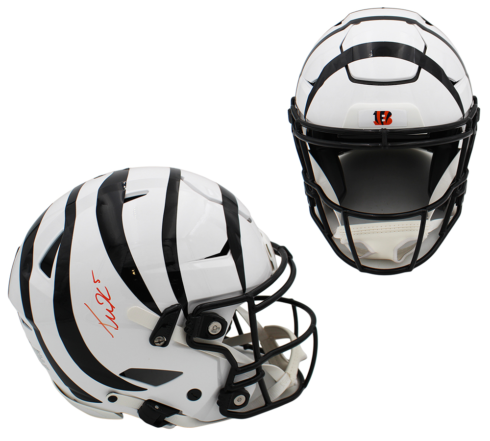 bengals speedflex helmet Cincinnati Riddell SW face mask Cincinnati Bengals On Field Alternate