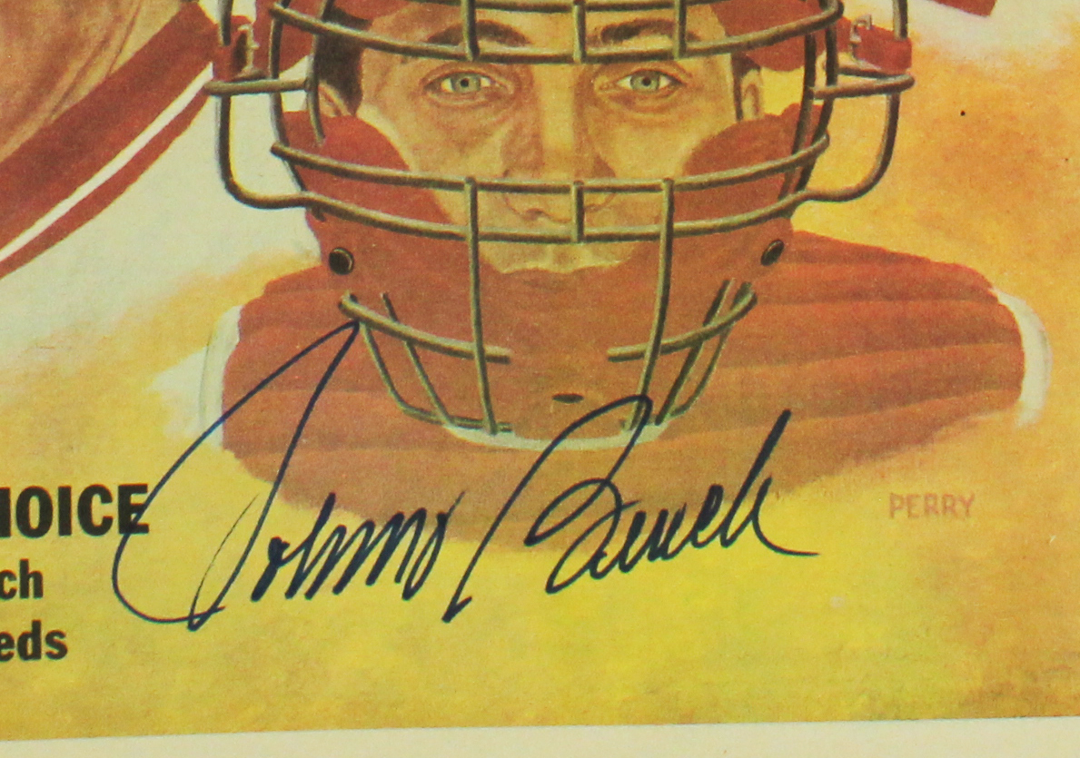 Johnny Bench Signed Cincinnati Red Unframed Sporting News July 17, 1976 Newspaper - Image 2