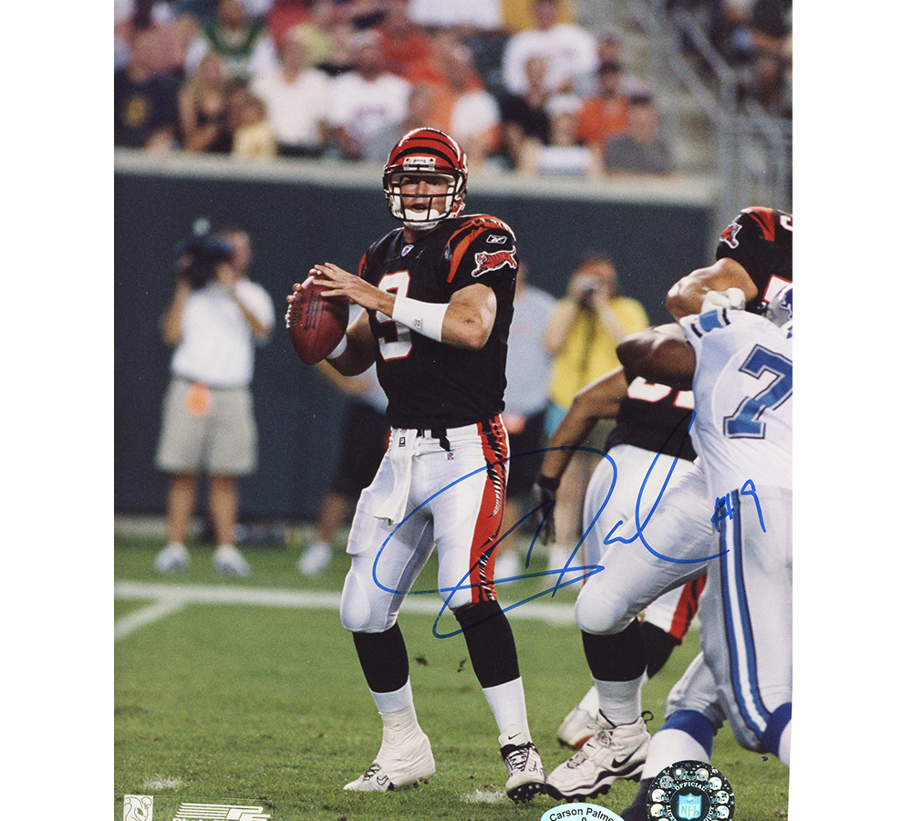 Carson Palmer Signed Cincinnati Bengals Unframed 8x10 NFL Photo