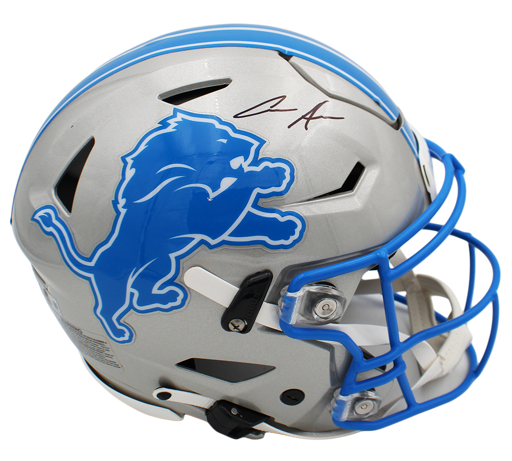 Aidan Hutchinson Signed Detroit Lions Speed Flex Authentic NFL Helmet - Image 2