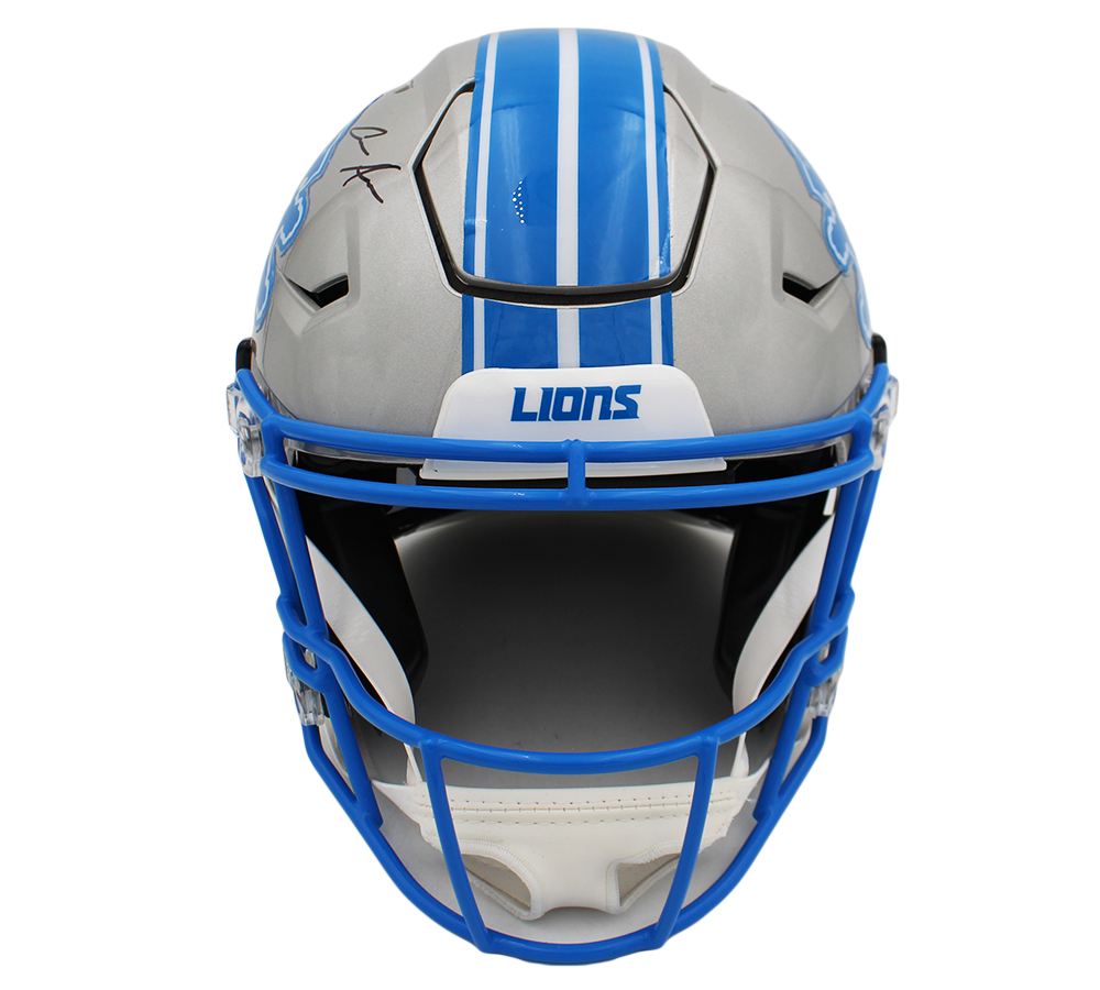 Aidan Hutchinson Signed Detroit Lions Speed Flex Authentic NFL Helmet - Image 3
